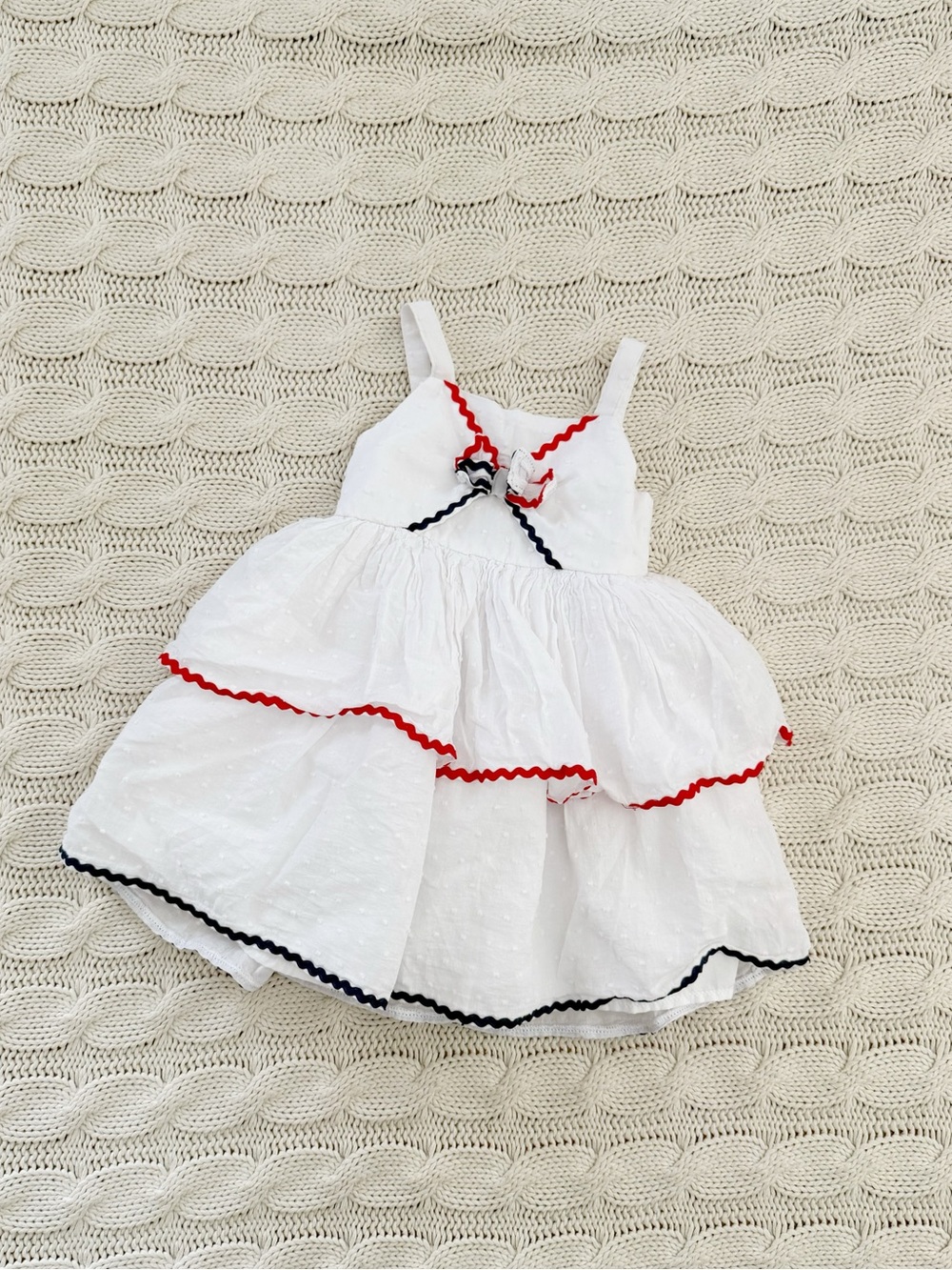 Blueberi Boulevard White Girls Dress